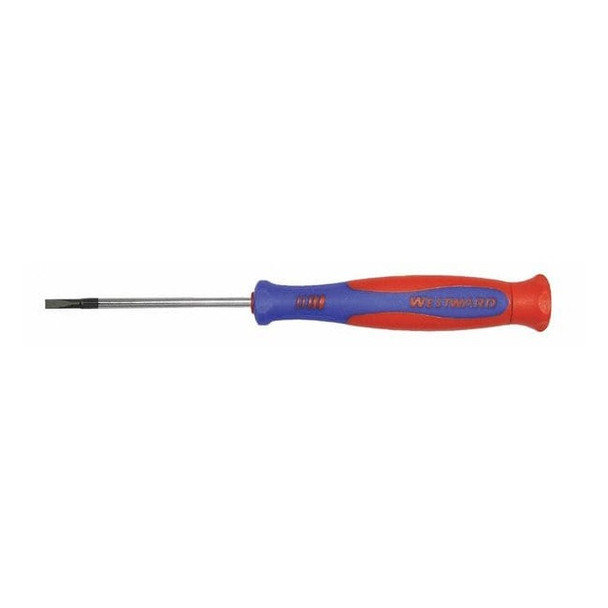 Westward Precision Slotted Screwdriver 7/64 in Round 401K82