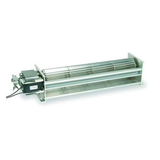 Rectangular OEM Blower, 2736 RPM, 1 Phase, Direct Drive, C45 Carbon Steel