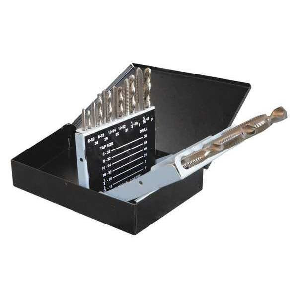 Manufacturer Varies Set,Drill And Tap,18pcs 5PXJ2