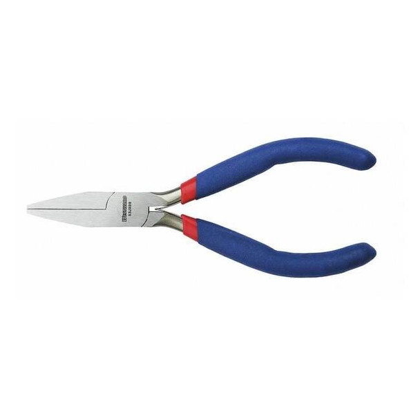 Westward Flat Nose Plier,5" Overall Length 53JX09
