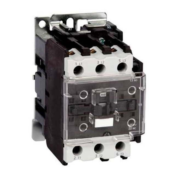 Dayton IEC Magnetic Contactor, 1NC/1NO, 120V AC, 3 P, Non-Reversing, Screw 6EAR1