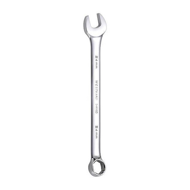 Westward Combination Wrench,24mm,Metric,6 pt. 54RY83