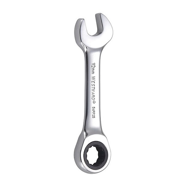 Westward Wrench, Combination/Stubby, Metric, 12mm 54PP25