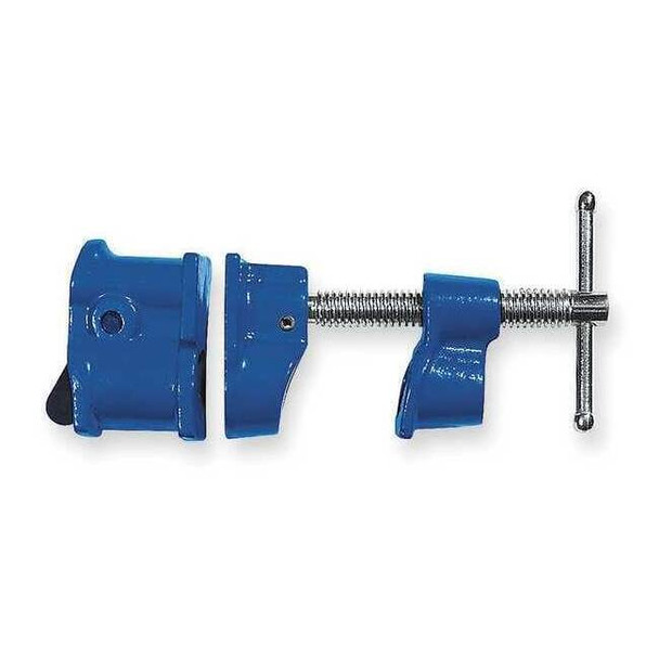 Westward Clutch Pipe Clamp, Steel Handle and - Throat Depth 4YR40