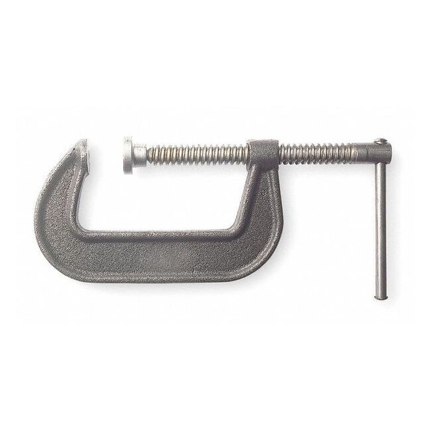 Westward C-Clamp,6",Iron,Regular Duty,2450 lb. 2LAY7