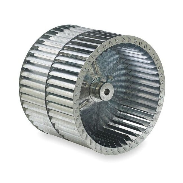Dayton Blower Wheel, Dia 11 In, Bore 1/2 In, Max. RPM: 1, 750 RPM 2UTV6