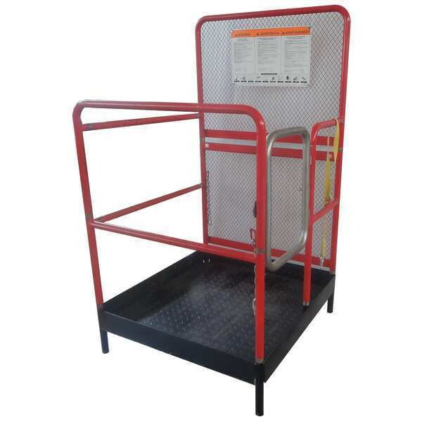 Dayton Work Platform,L48",W48In,H66" 5UEW2