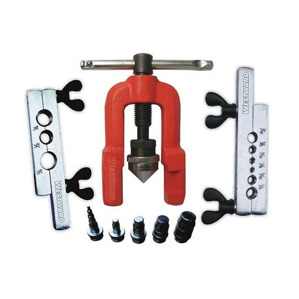 Westward Flaring and Swaging Tool,1/8-3/4 In 3CYU4