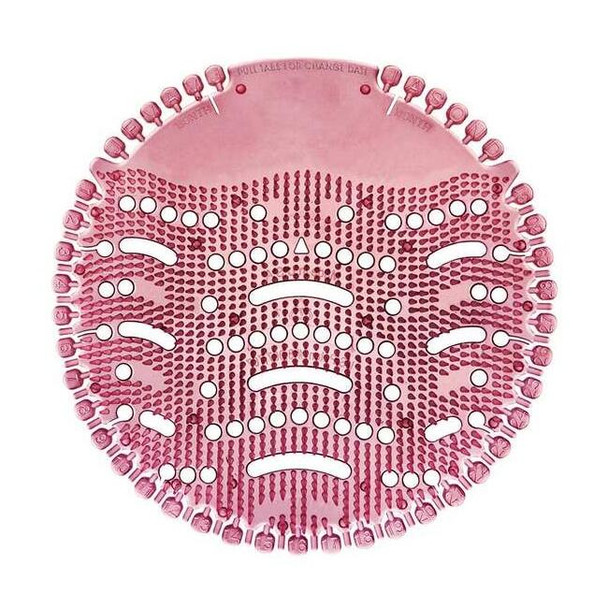 Tough Guy Urinal Screen,Wave,Spiced Apple,PK10 6EPA2