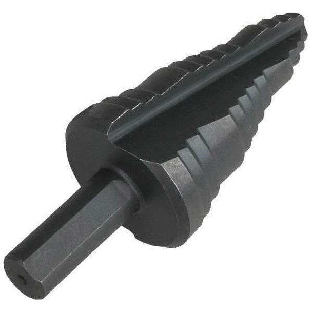 Manufacturer Varies HSS Step Drill Bit 3 Sizes, 1/2-1-1/8" 6EXN6
