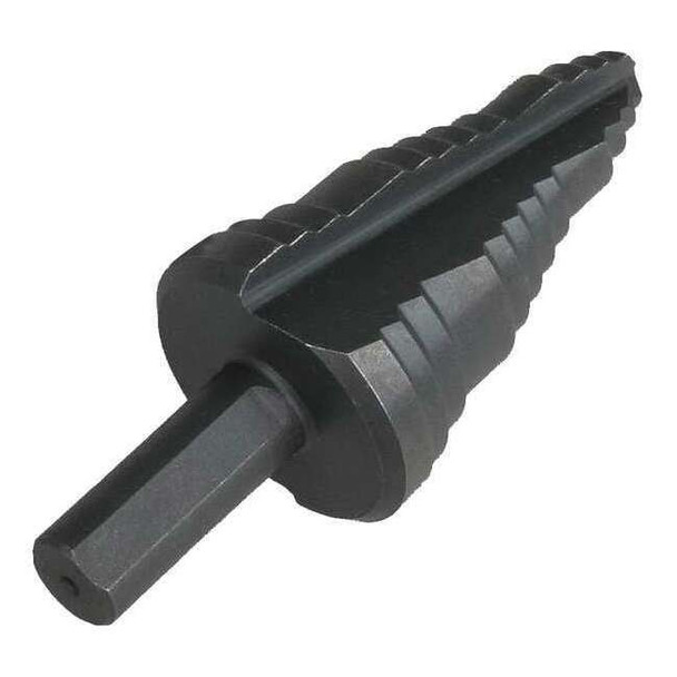 Manufacturer Varies HSS Step Drill Bit 3 Sizes, 1/2-1-1/8" 6EXN6