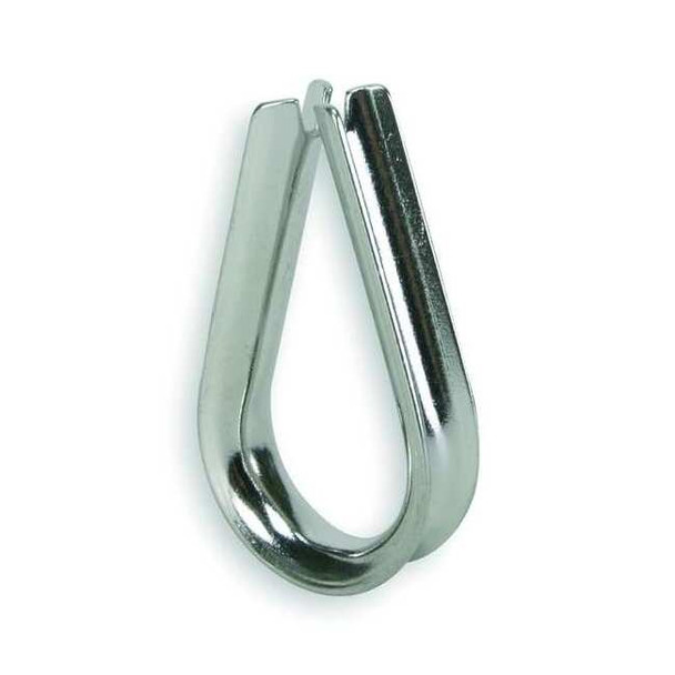 Dayton Wire Rope Thimble,5/16 in,Steel,PK 25 2VKL2