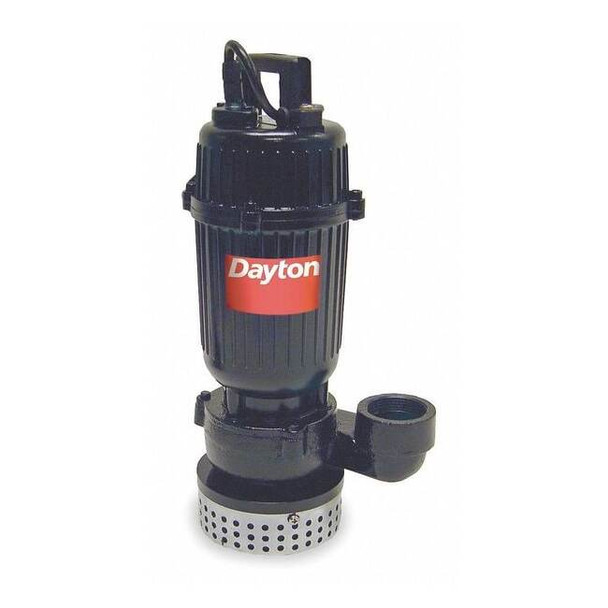 Dayton 1/3 HP 1-1/2" F Submersible Sump Pump 120V AC None 1XHV6