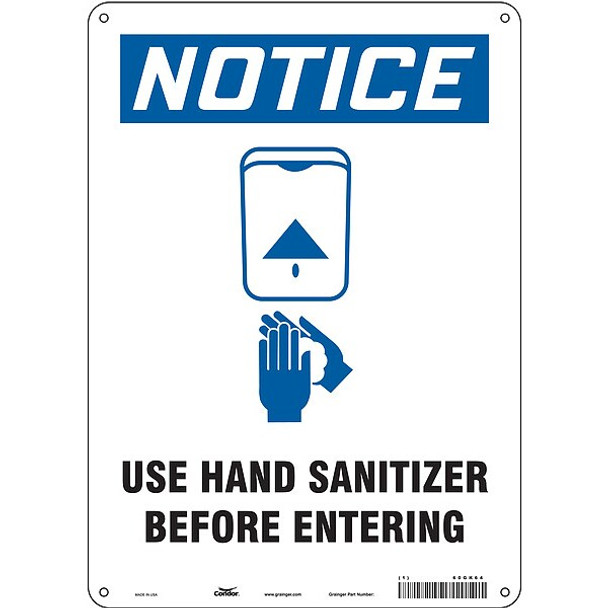 Condor Safety Sign 60GK64 Condor Safety Sign 60GK64