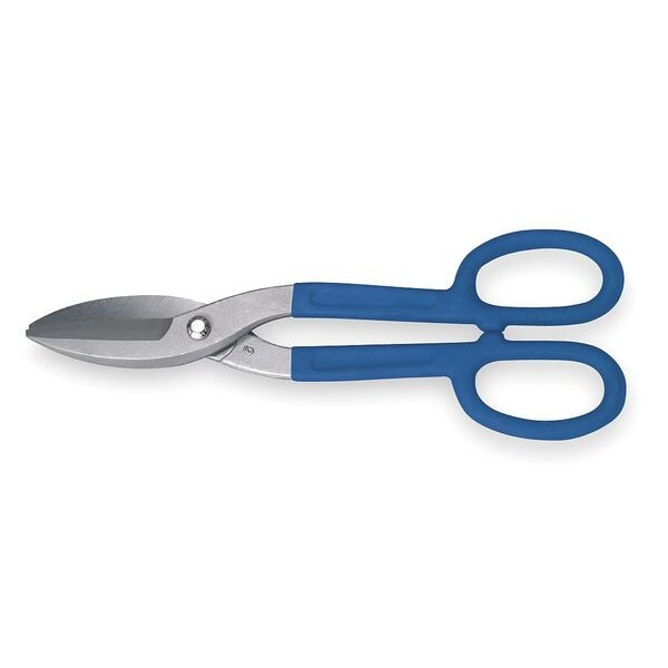 Westward Tinners Snip, Straight, 12 in, Steel 4YP52