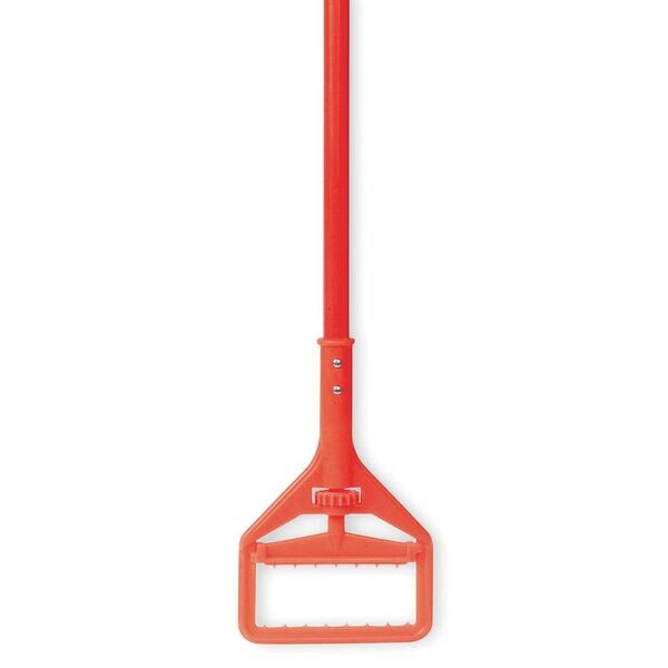 Tough Guy 60" Slide On Wet Mop Handle, Orange, Fiberglass 1TZA8