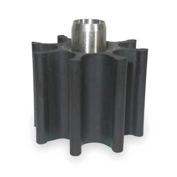 Dayton Impeller/Sleeve Assy, Neoprene, For 3ACC1 3ACE2