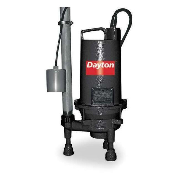 Dayton Pump,Grinder,2 HP 3BB97