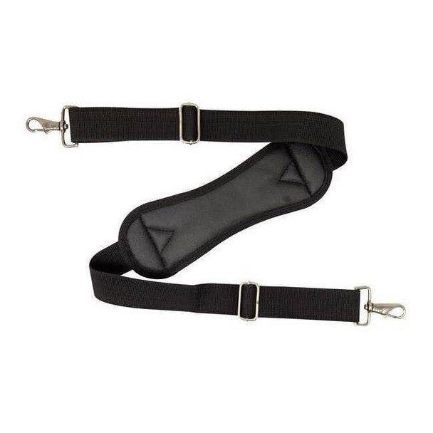 Westward Adjustable, Padded Tool Bag Shoulder Strap, Black 5MZL5
