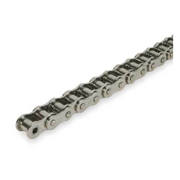 Dayton Roller Chain,Riveted,40NP ANSI,10 ft. 2YDZ2