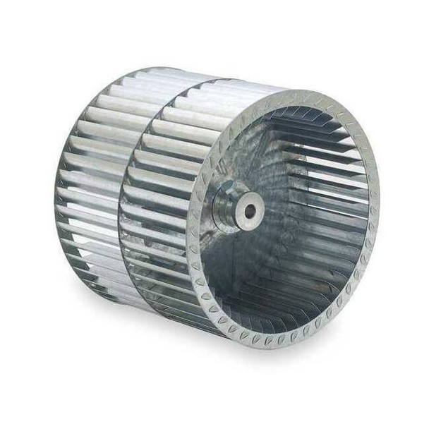 Dayton Blower Wheel, Dia 9 7/16 In, Bore 1/2 In, Wheel Width (In.): 7 in 2UTT8