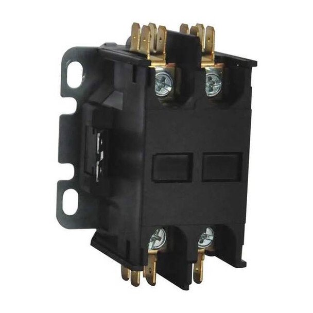 Definite Purpose Magnetic Contactor, 24V AC, 2 P, Non-Reversing, 1 Phase, Screw