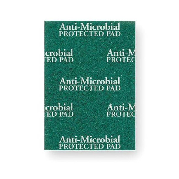 Tough Guy Scouring Pad,Green,HD,PK20 2NTJ4