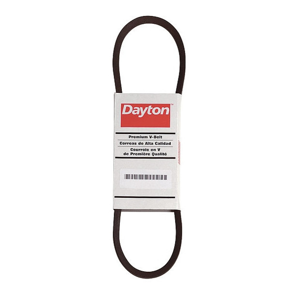 Dayton Cogged V-Belt,AX46,48in 6A122