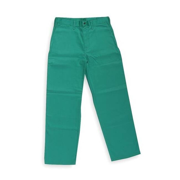 Manufacturer Varies Flame-Retardant Treated Cotton Pants,Green,3XL 5WYR3