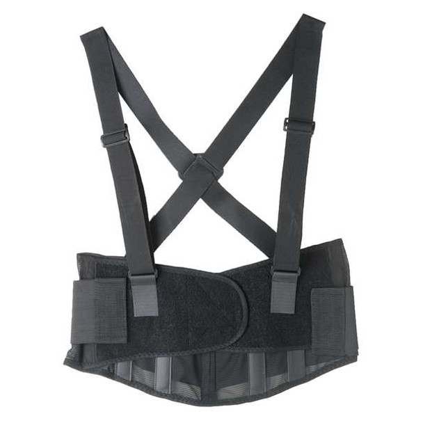 Condor Back Support w/Stay,Black,Polyester,XL 5T542 Condor Back Support w/Stay,Black,Polyester,XL 5T542