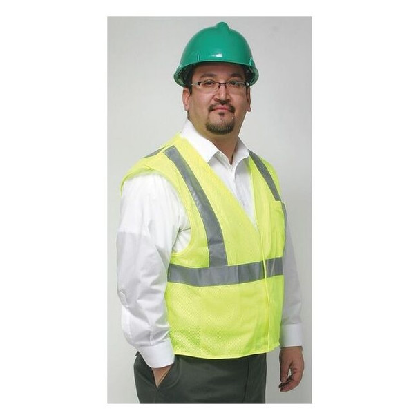Condor 3XL Flame Resistant Tear Away Vest, Lime 4CWA2