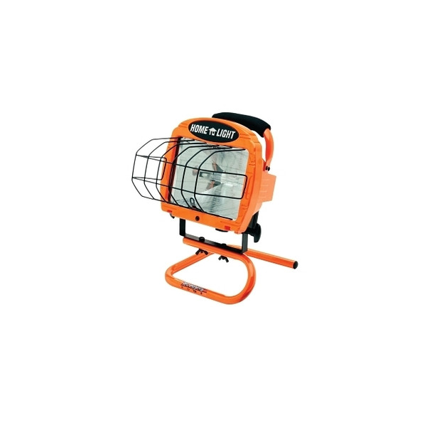 Portable Halogen Work Light, 500 W, S-Stand
