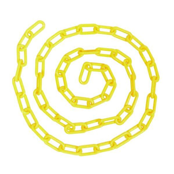 Manufacturer Varies Plastic Chain,240 In., Yellow 2LEB3