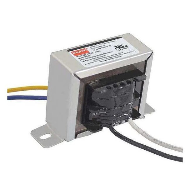 Dayton Class 2 Transformer, 20 VA, Not Rated, 24V AC, 120V AC 4VZE1
