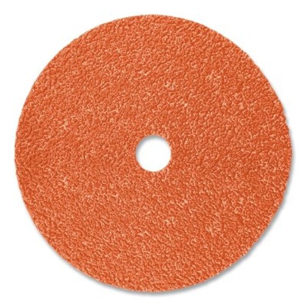 Cubitron™ II 987C Fibre Disc, Precision Shaped Ceramic, 5 in dia, 7/8 in Arbor, 60 Grit