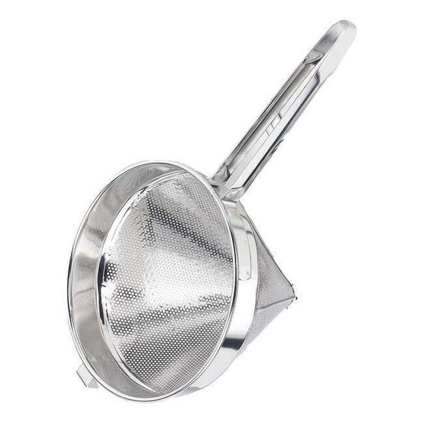 Crestware Mesh Strainer,8 in. H,Steel,Fine CCS8F