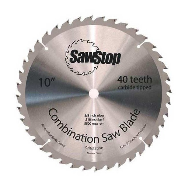 Sawstop 40-Teeth Circular Saw Blade,Combination CNS-07-148
