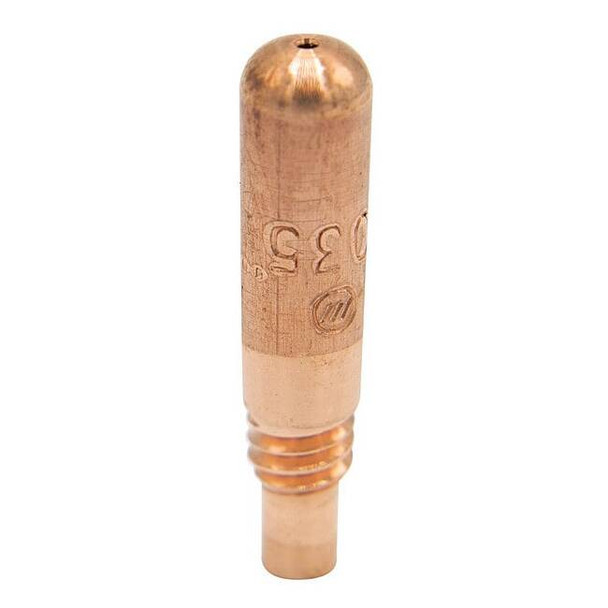 Miller Electric Contact Tip, 0.035 in, Copper, PK10 T-M035