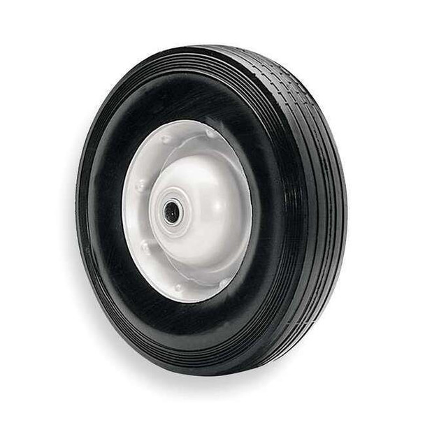 Dayton Semi Pneumatic Wheel, Rubber 1ANU9