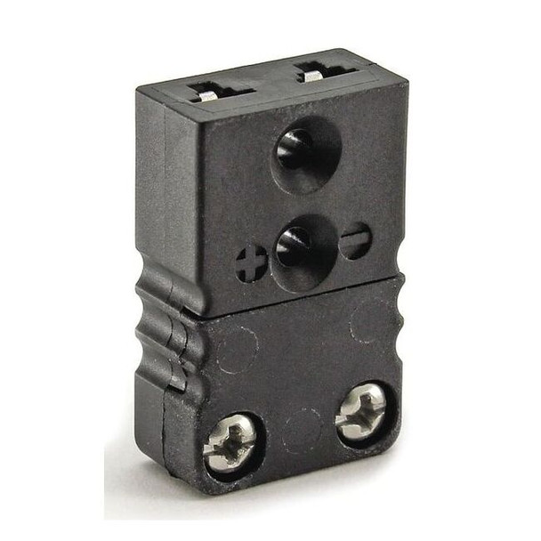 Dayton Thermocouple Jack, Black, Type J, Jack 36GK87