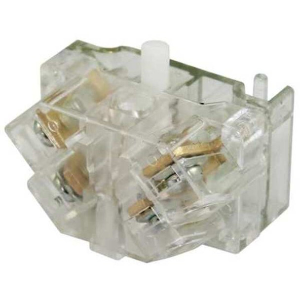 Dayton SelectorSw/Contact Block,1NC/1NO,30mm 30G320