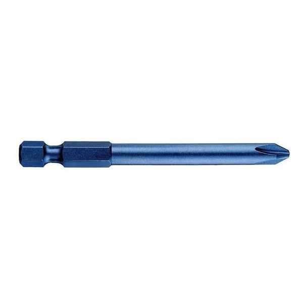 Westward Power Bit,SAE,1/4",Hex Power Drive,PK5 40L625