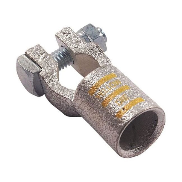 Westward Straight Battery Terminal,4/0 ga.,Yellow 23PC59