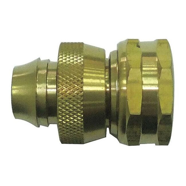 Westward Hose Connector, Female, Brass, 100 psi 20KP40