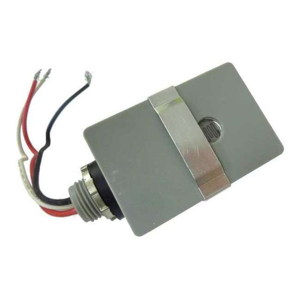 Dayton Incandescent Photocontrol, 2,000 W, Gray 26WA94