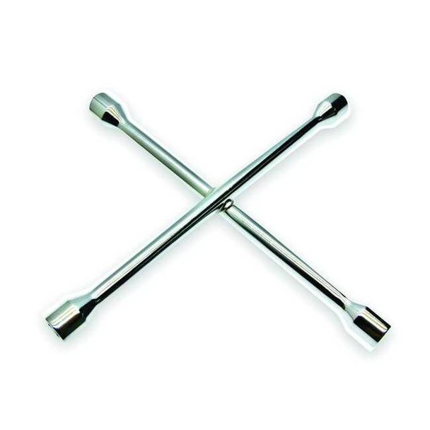 Westward Lug Nut Wrench,4 Way,L 14 In 2HLA8
