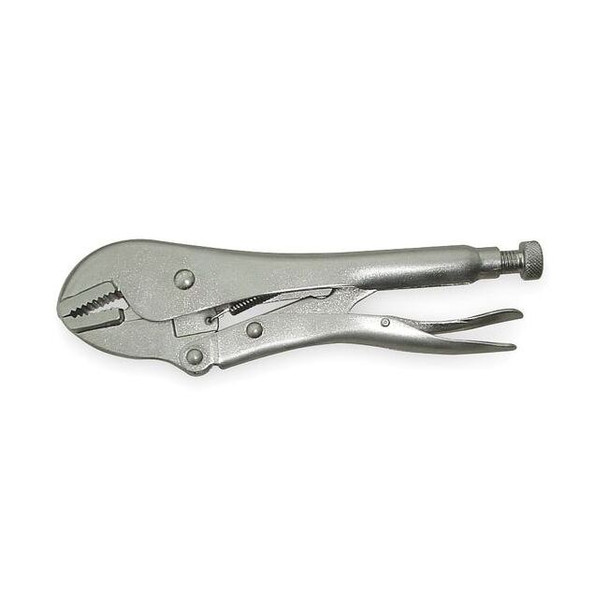 Westward 7 in Locking Adjusting Plain Grip Locking Plier 1ECE8