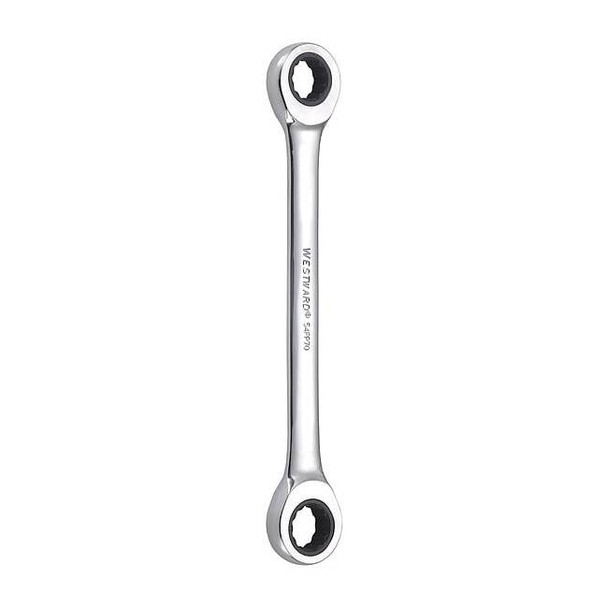 Westward Ratcheting Box End Wrench,7-1/2" L 54PP70