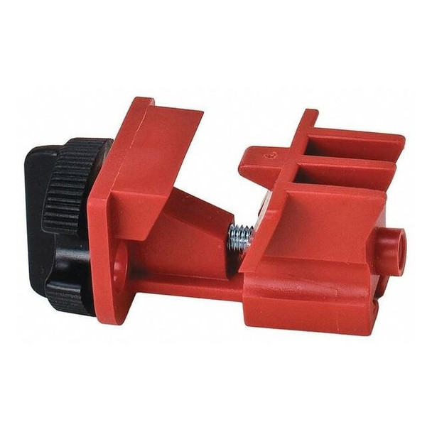 Condor Circuit Breaker Lockout,Red,1-1/16" H 437R21