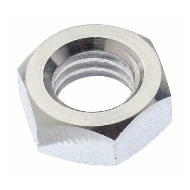 Hex Nut, M4-0.70, 316 Stainless Steel, Not Graded, Plain, 3.20 mm Ht